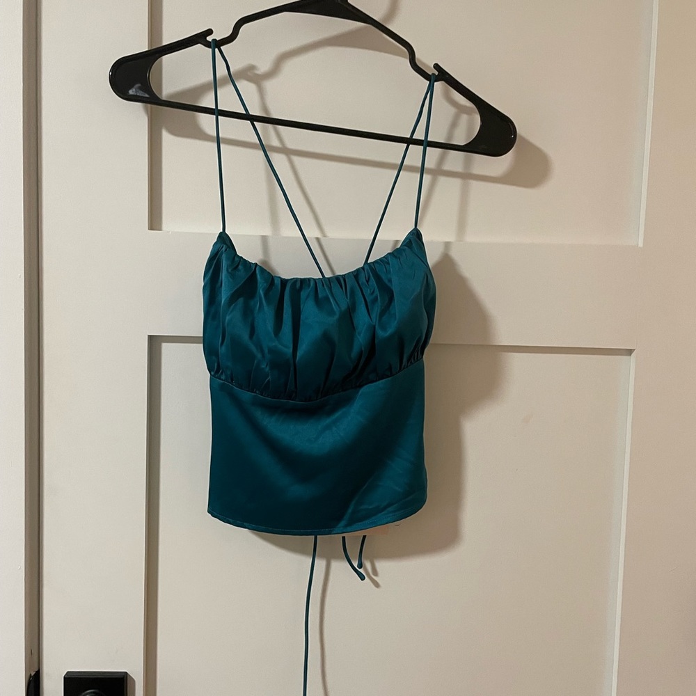 NWT Superdown criss-cross back tank top